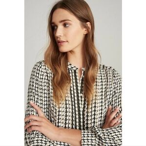 Reiss Lea Geo Print Blouse